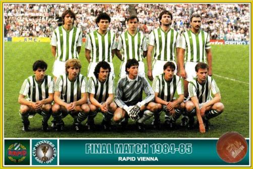 The ECWC Final of 1985 in Rotterdam and the thoughts of Michael Konsel of Rapid Vienna