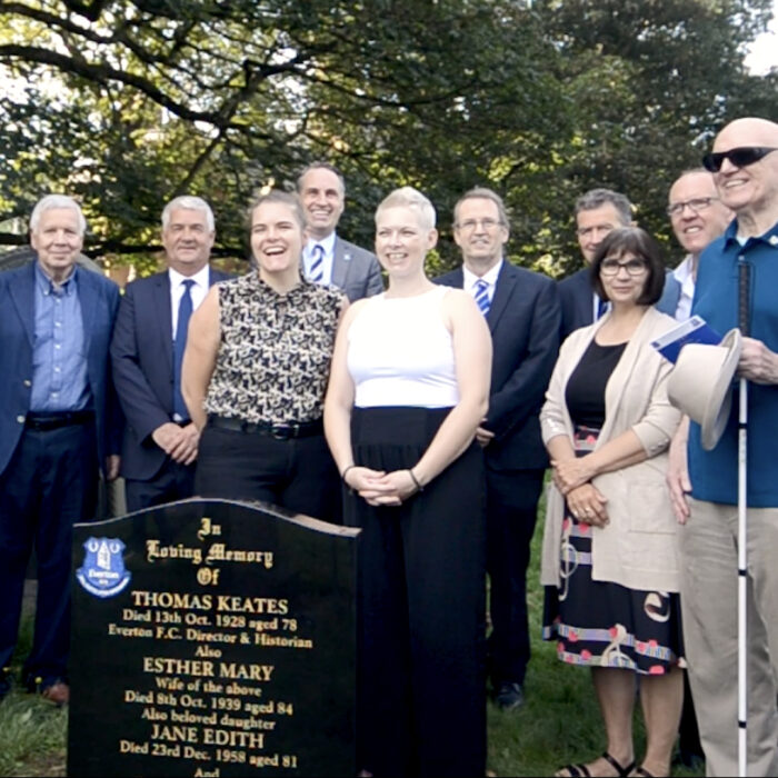 Thomas Keates – Celebration of his Life, and Grave Rededication – news report