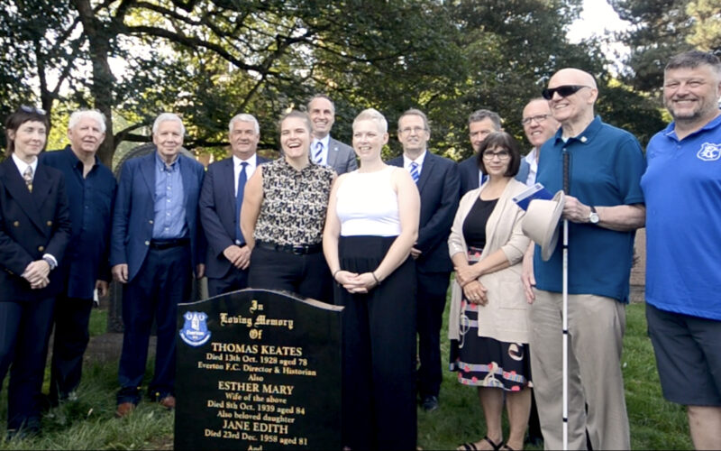 Thomas Keates – Celebration of his Life, and Grave Rededication – news report