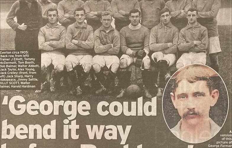 ‘George could bend it way before Beckham’